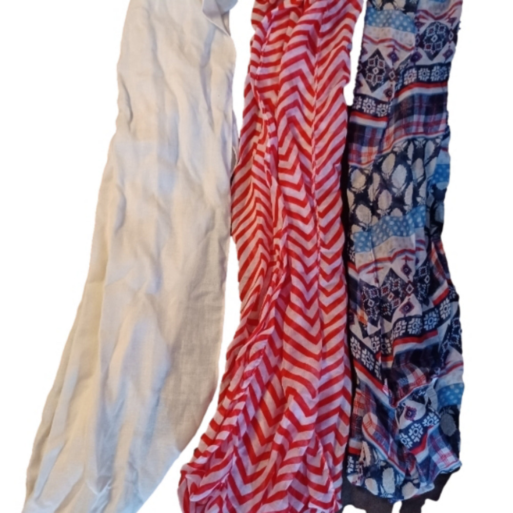 SCARFS BUNDLE, (3)
